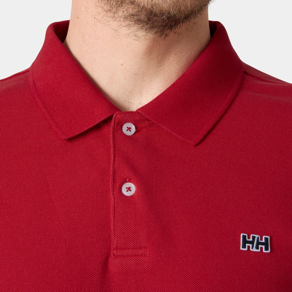 HUDSON POLO, RED, XXL