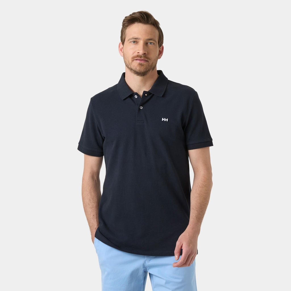 HUDSON POLO, NAVY, XXL