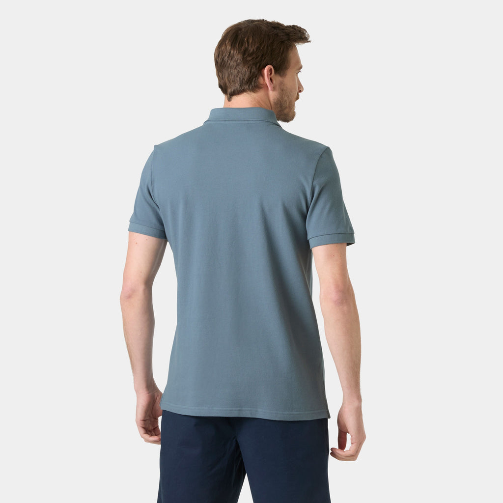 HUDSON POLO, WASHED NAVY, XXL