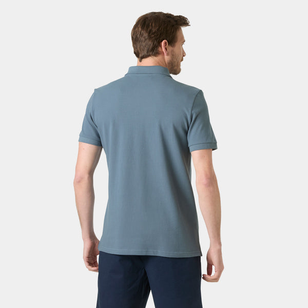 HUDSON POLO, WASHED NAVY, XXL