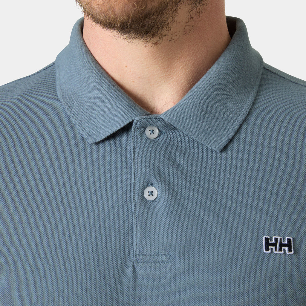 HUDSON POLO, WASHED NAVY, XXL