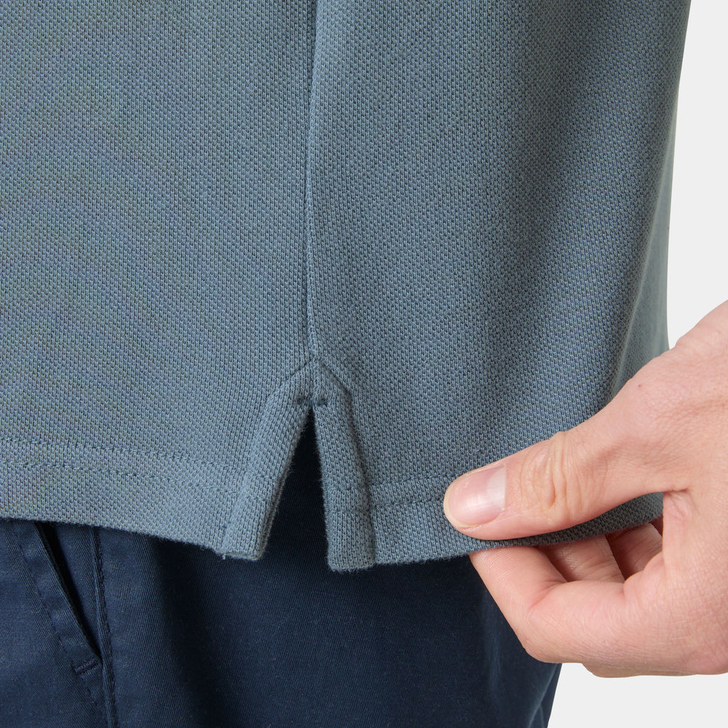 HUDSON POLO, WASHED NAVY, XXL