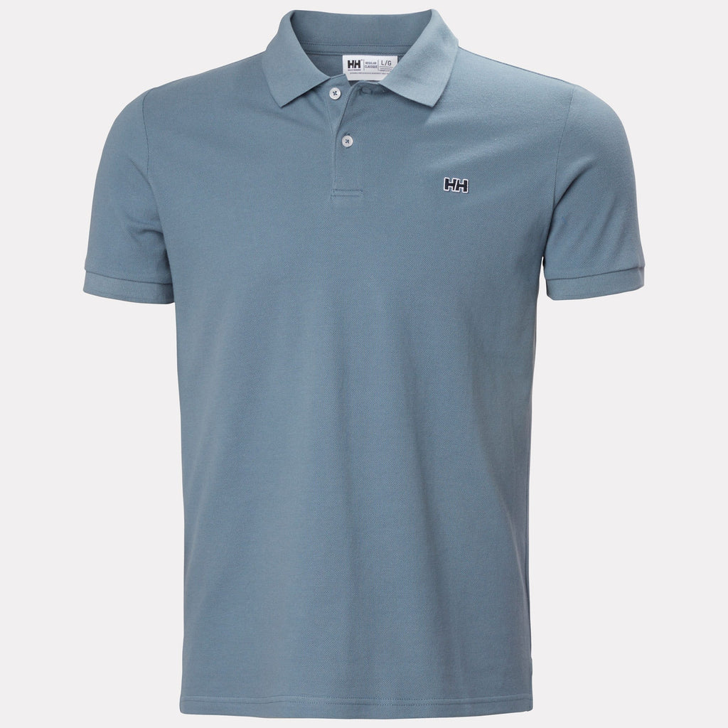 HUDSON POLO, WASHED NAVY, XXL