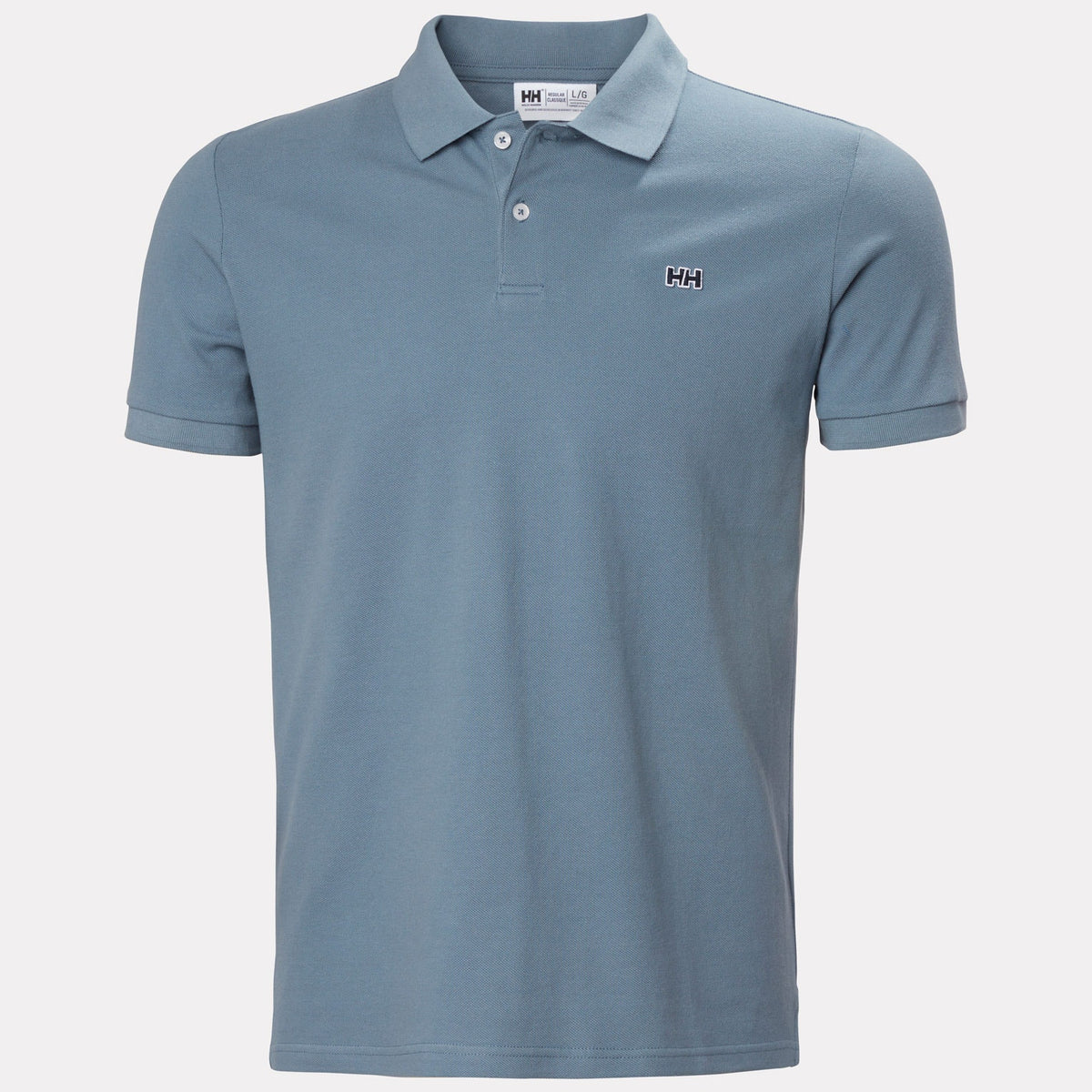 HUDSON POLO, WASHED NAVY, XXL