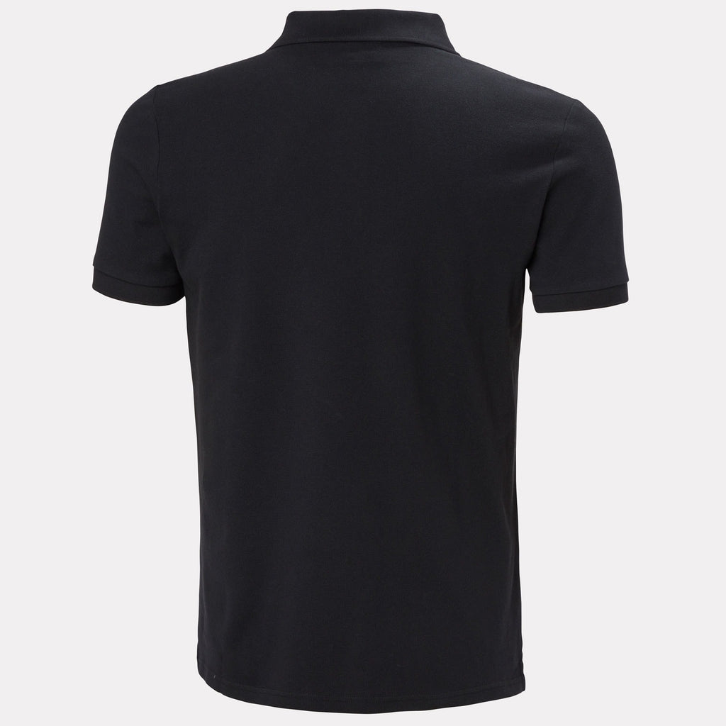 HUDSON POLO, BLACK, XXL