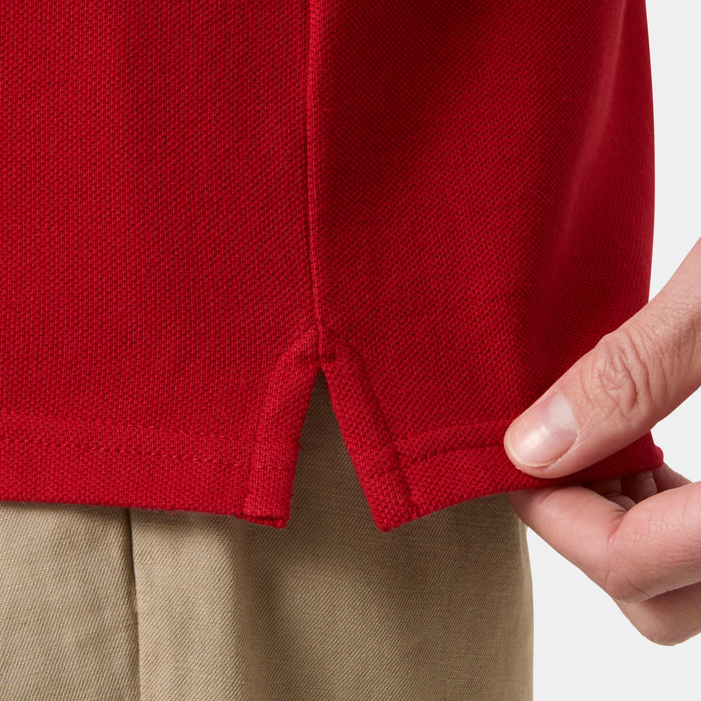 TOULON GRAPHIC POLO, RED, L