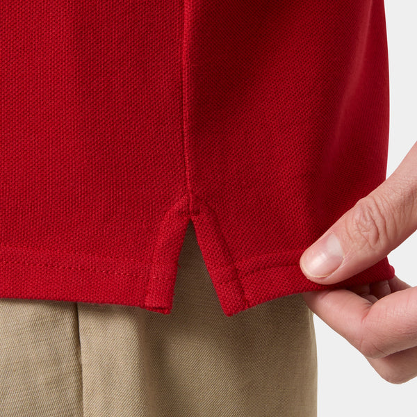 TOULON GRAPHIC POLO, RED, L
