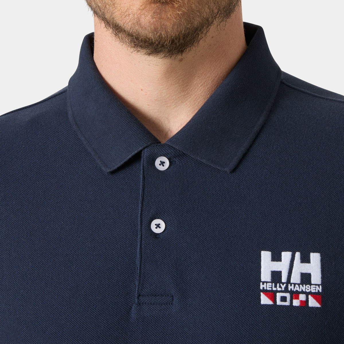 TOULON GRAPHIC POLO, NAVY, M