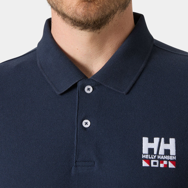 TOULON GRAPHIC POLO, NAVY, M