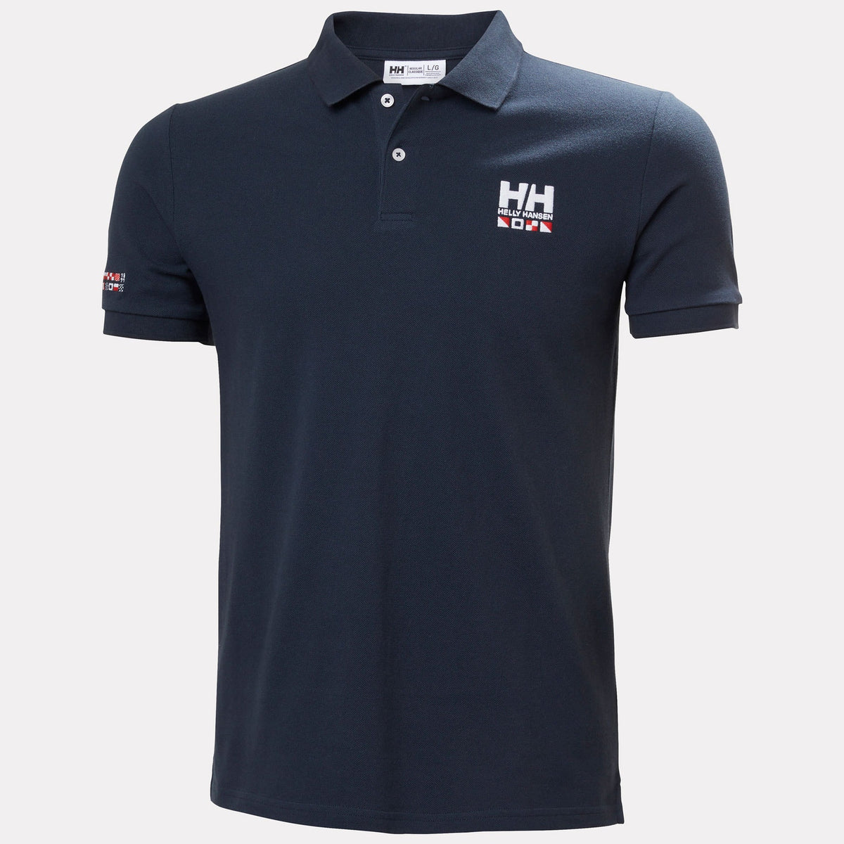 TOULON GRAPHIC POLO, NAVY, M