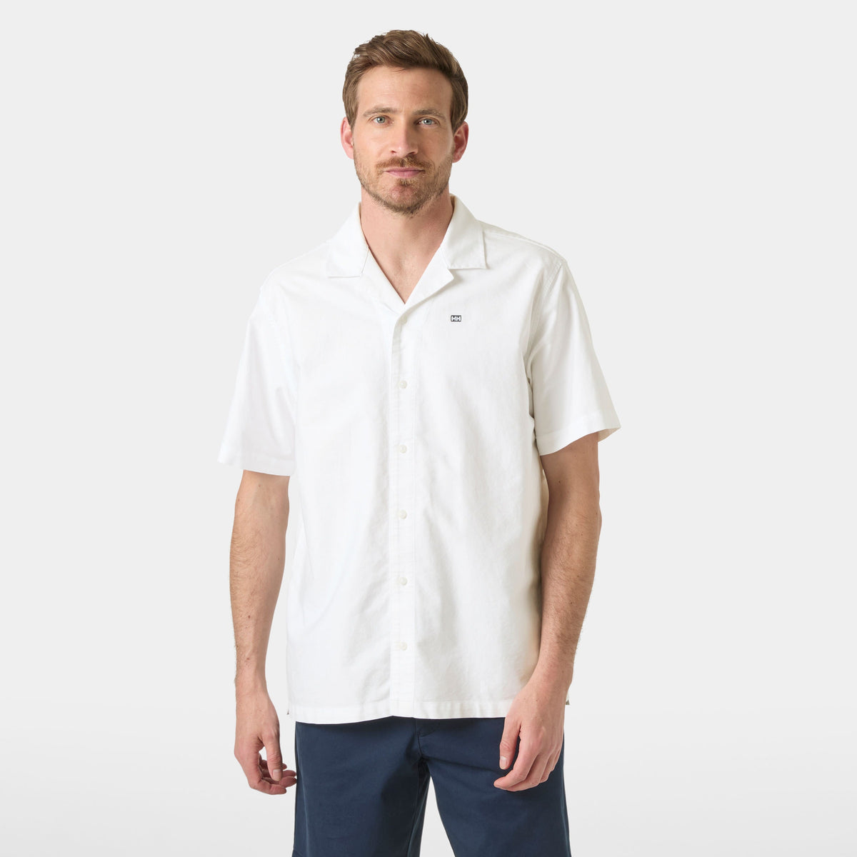 SHORE SS SHIRT, WHITE, XXL