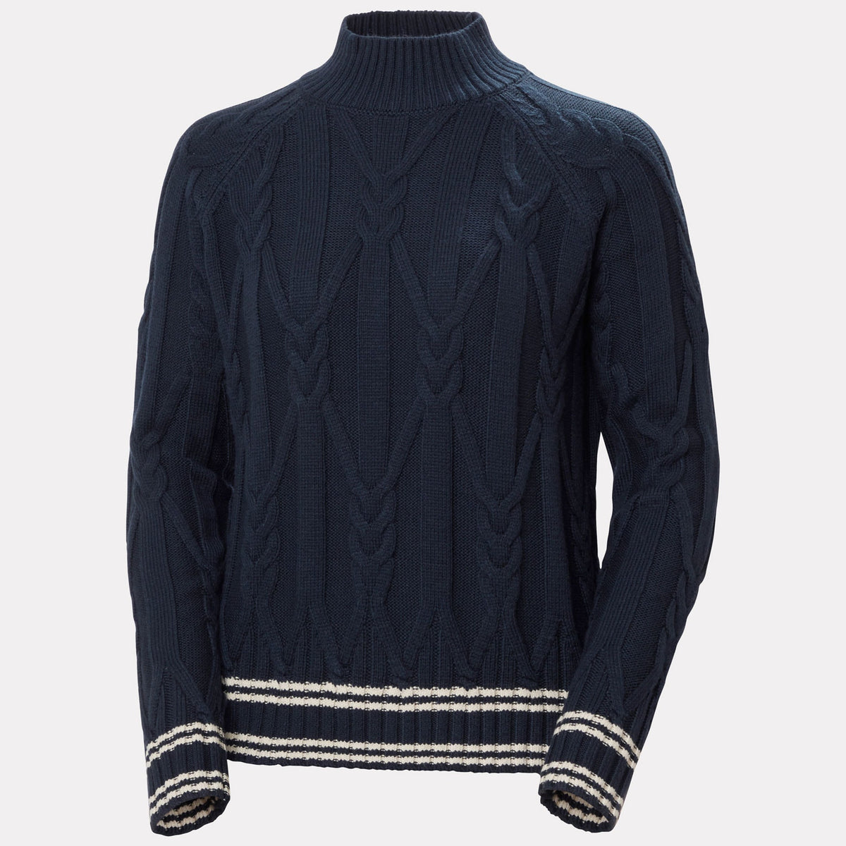 W POSITANO KNIT SWEATER, NAVY, L