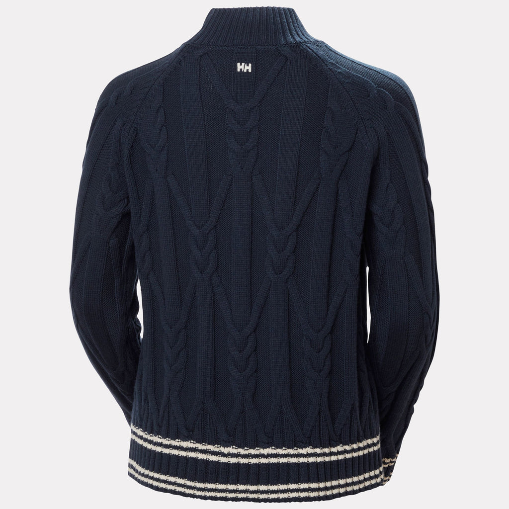W POSITANO KNIT SWEATER, NAVY, L