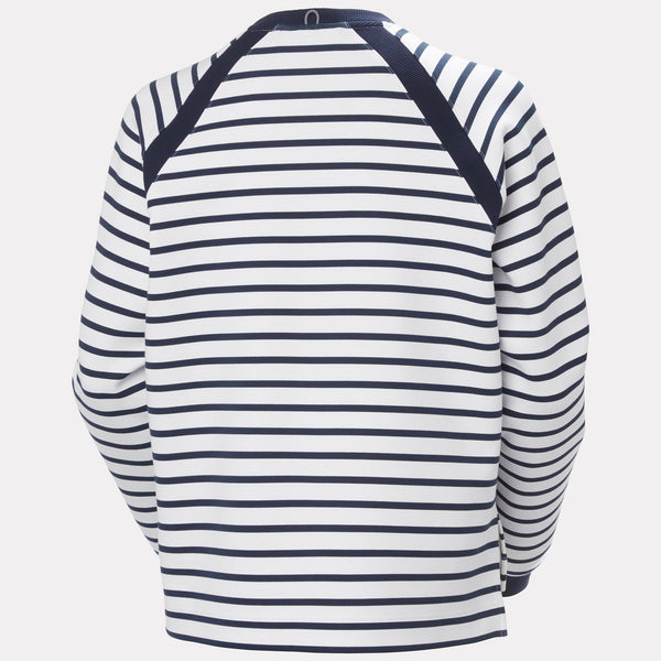 W CAPRI SWEATSHIRT, WHITE NAVY, S