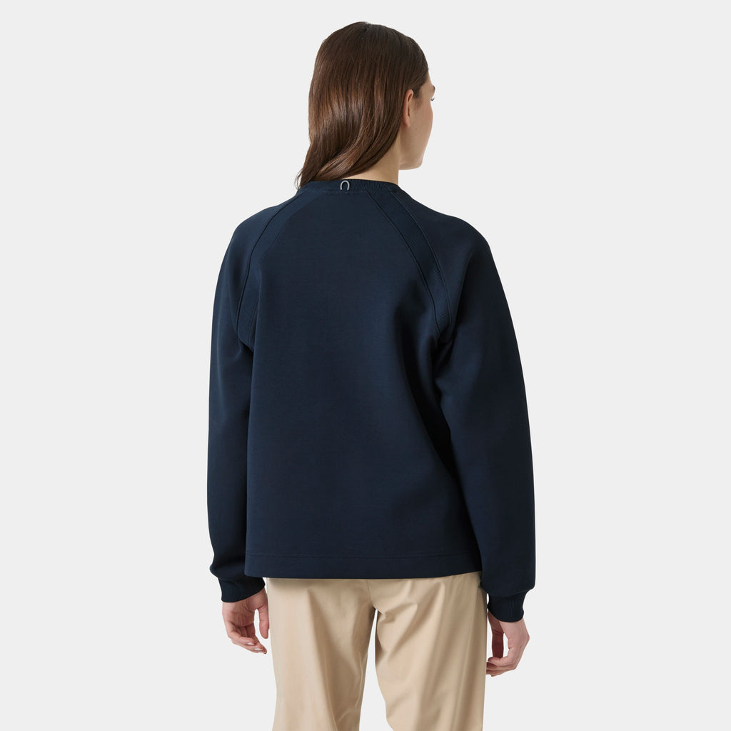 W CAPRI SWEATSHIRT, NAVY, M