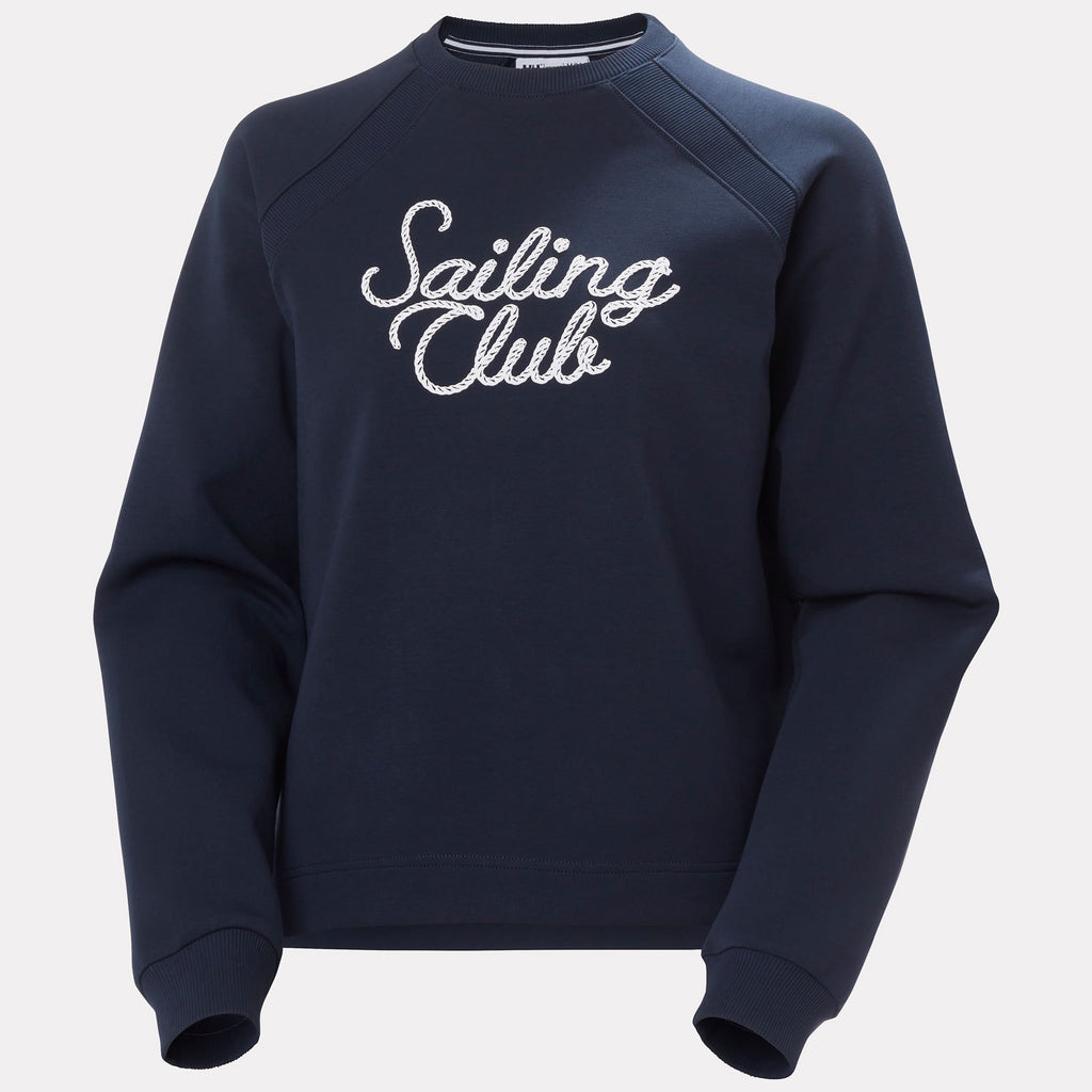 W CAPRI SWEATSHIRT, NAVY, M
