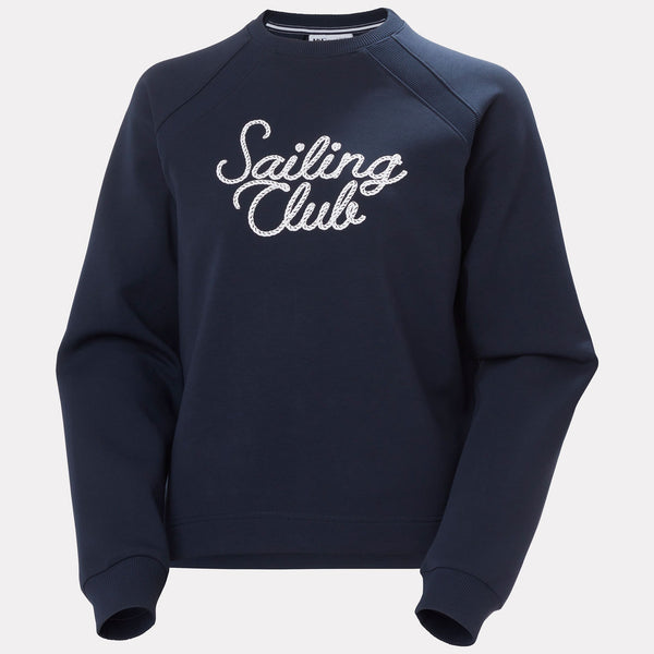 W CAPRI SWEATSHIRT, NAVY, M
