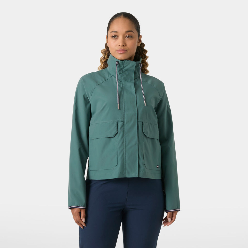 W POSITANO LIGHT JACKET, OPAL GREEN, L