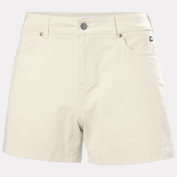 W AMALFI SHORTS 4", CREAM, L
