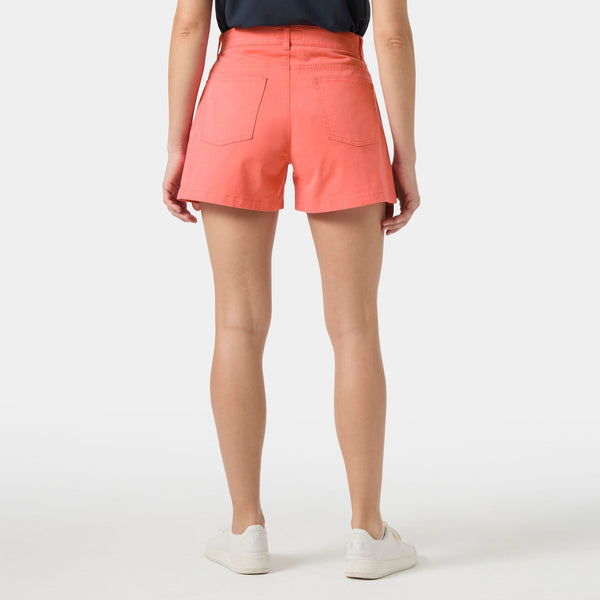 W AMALFI SHORTS 4", SUNSET PINK, L