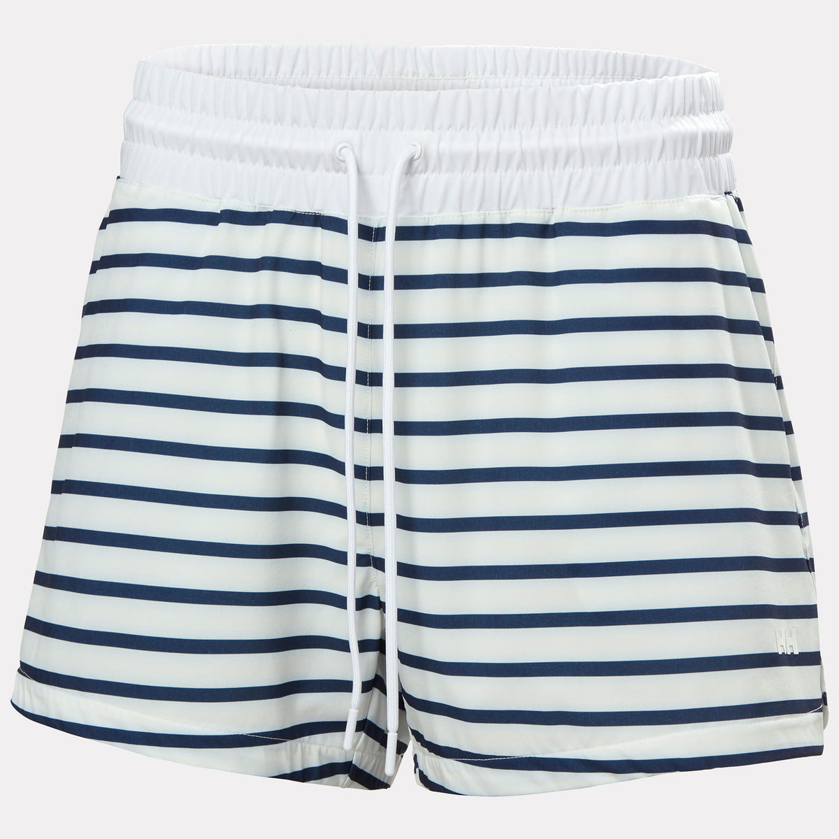 W THALIA SHORTS 4", WHITE NAVY, L