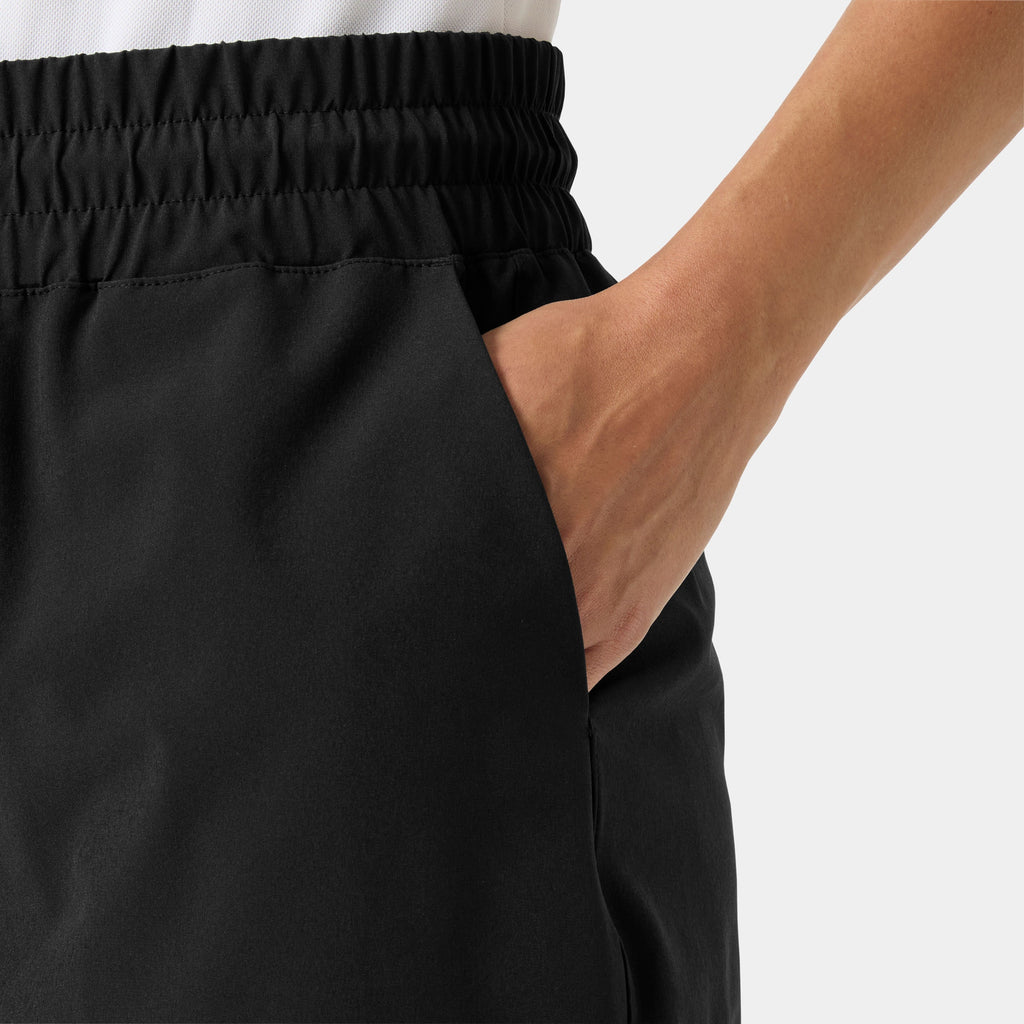 W THALIA SHORTS 4", BLACK, L