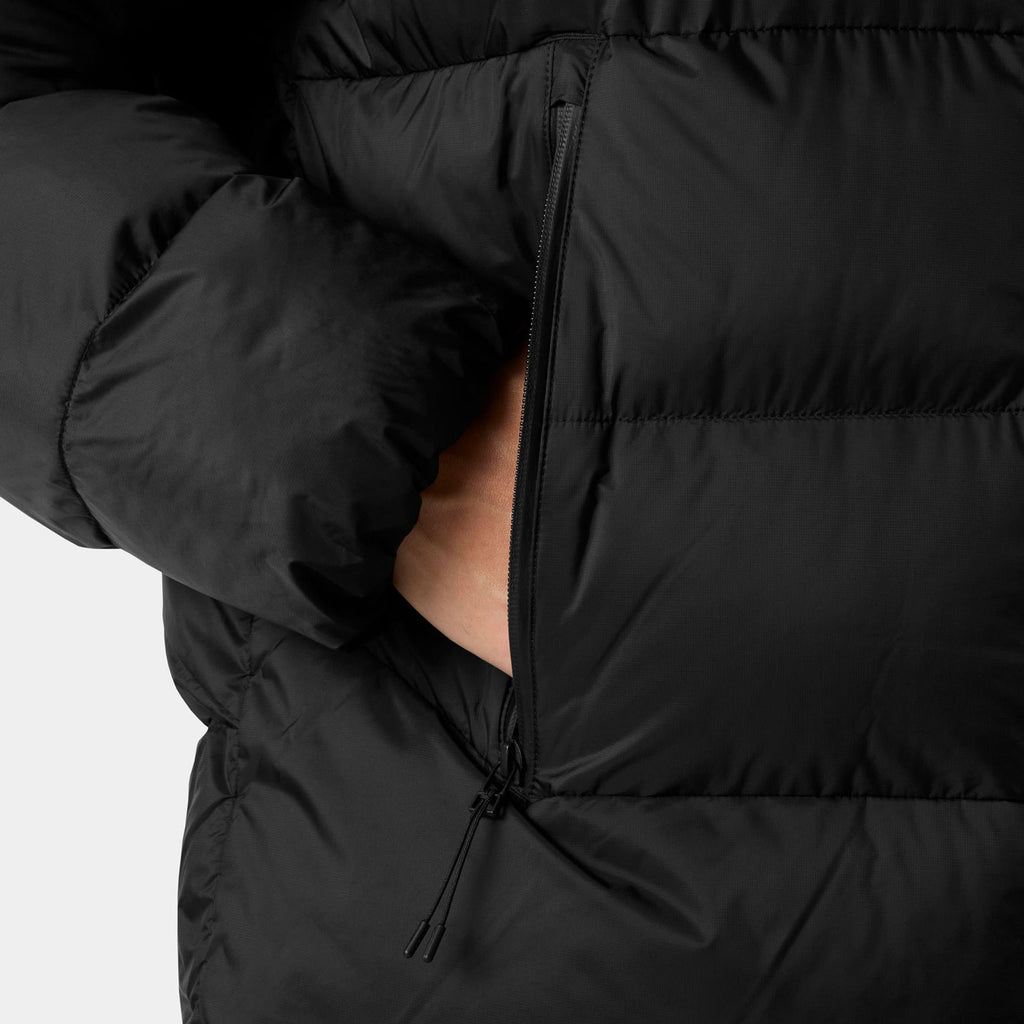STRIDE PUFFY PARKA, BLACK, XXL