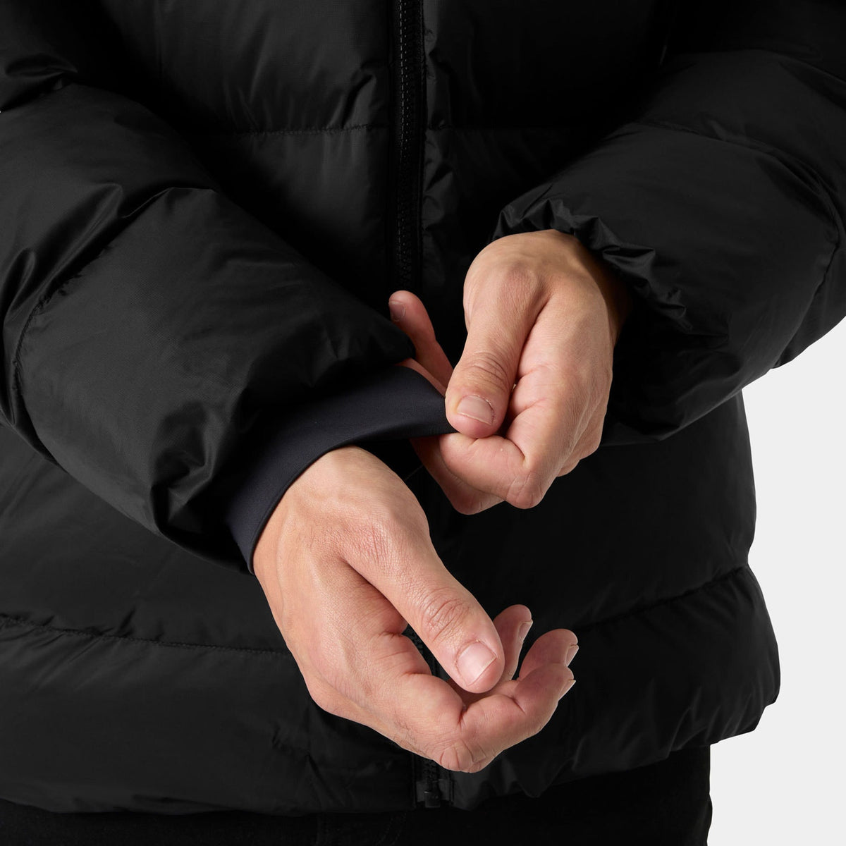 STRIDE PUFFY PARKA, BLACK, XXL