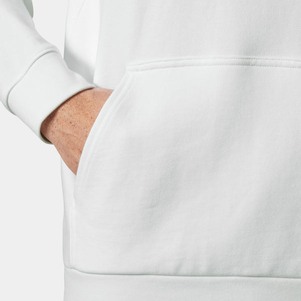 HH LOGO HOODIE, WHITE, XXL