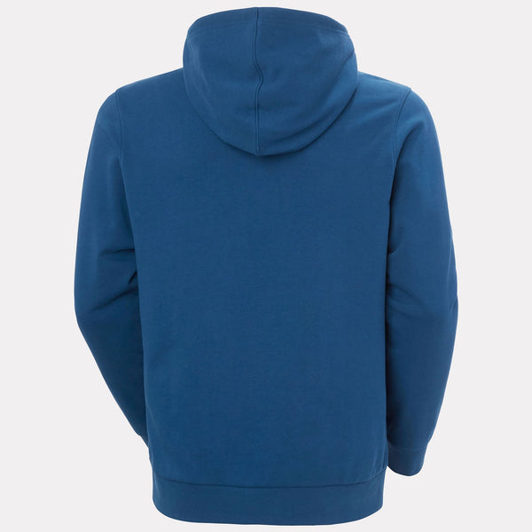 HH LOGO HOODIE, DARK BLUE, XXL