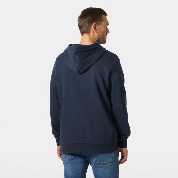 HH LOGO HOODIE, NAVY, XXL