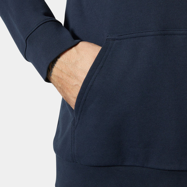 HH LOGO HOODIE, NAVY, XXL