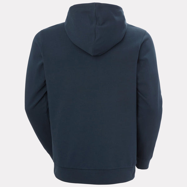 HH LOGO HOODIE, NAVY, L