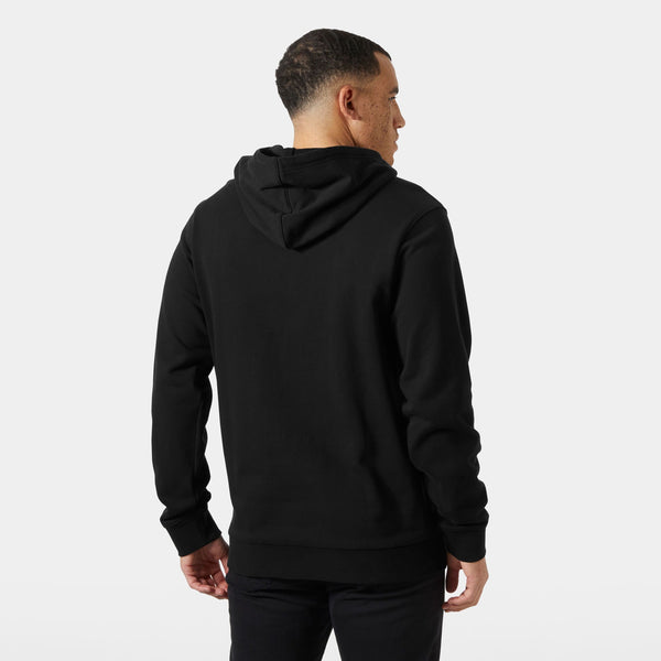 HH LOGO HOODIE, BLACK, XXL