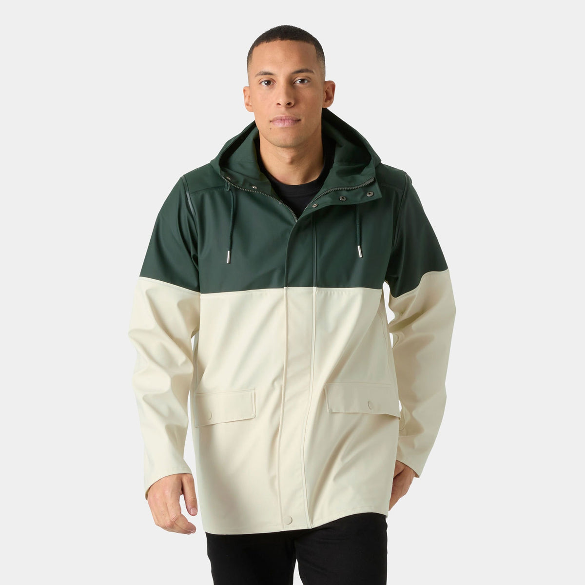 MOSS BLOCK COAT, CREAM, XXL