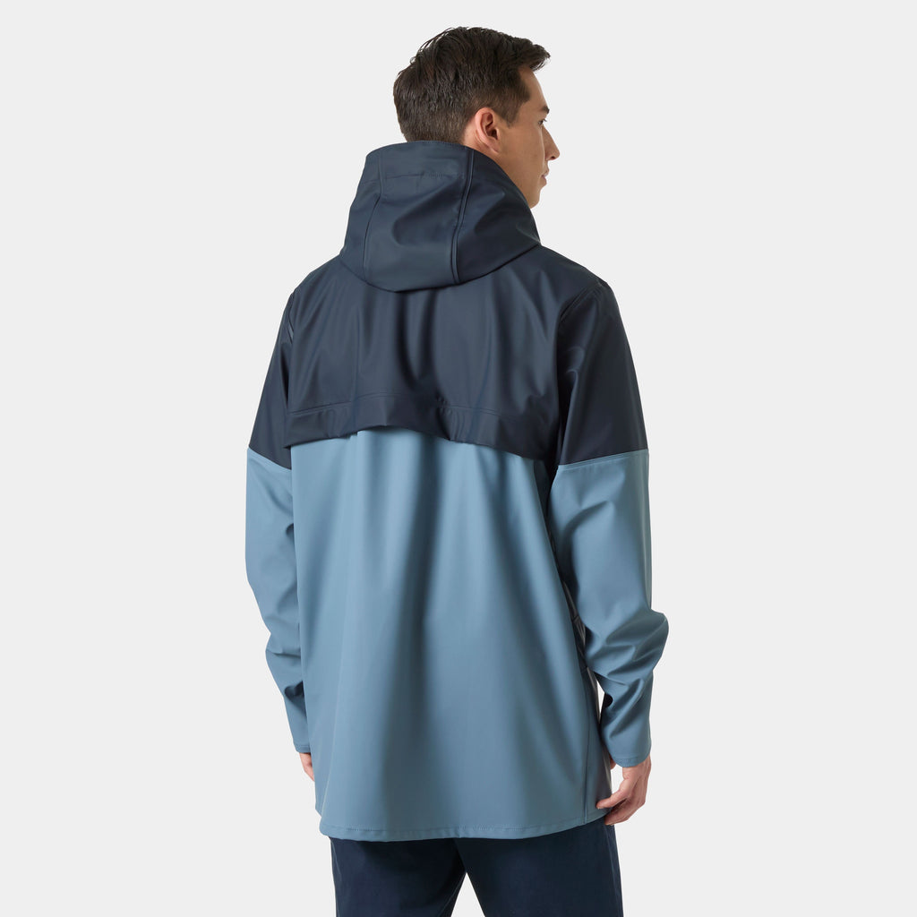 MOSS BLOCK COAT, WASHED NAVY, XXL