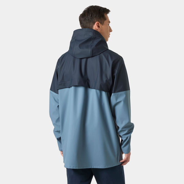 MOSS BLOCK COAT, WASHED NAVY, XXL