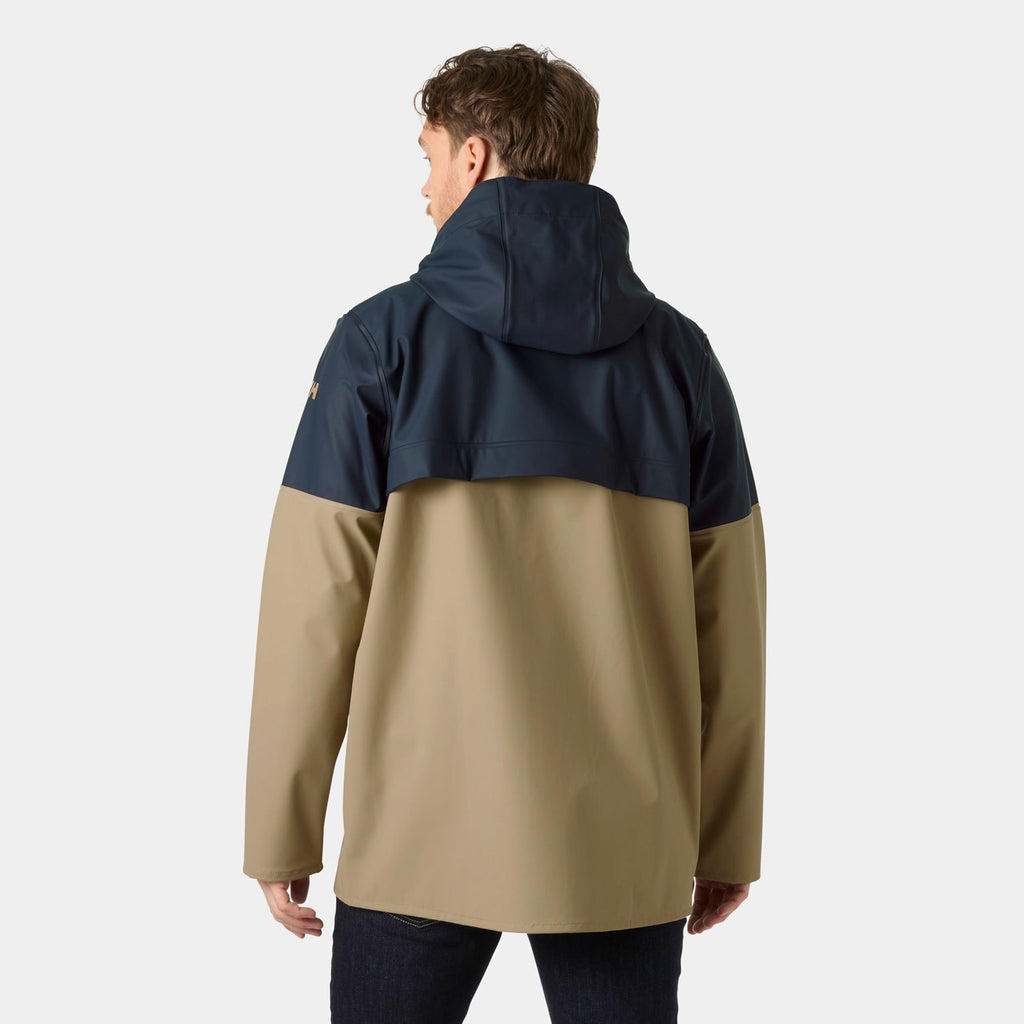 MOSS BLOCK COAT, PEBBLE, XXL