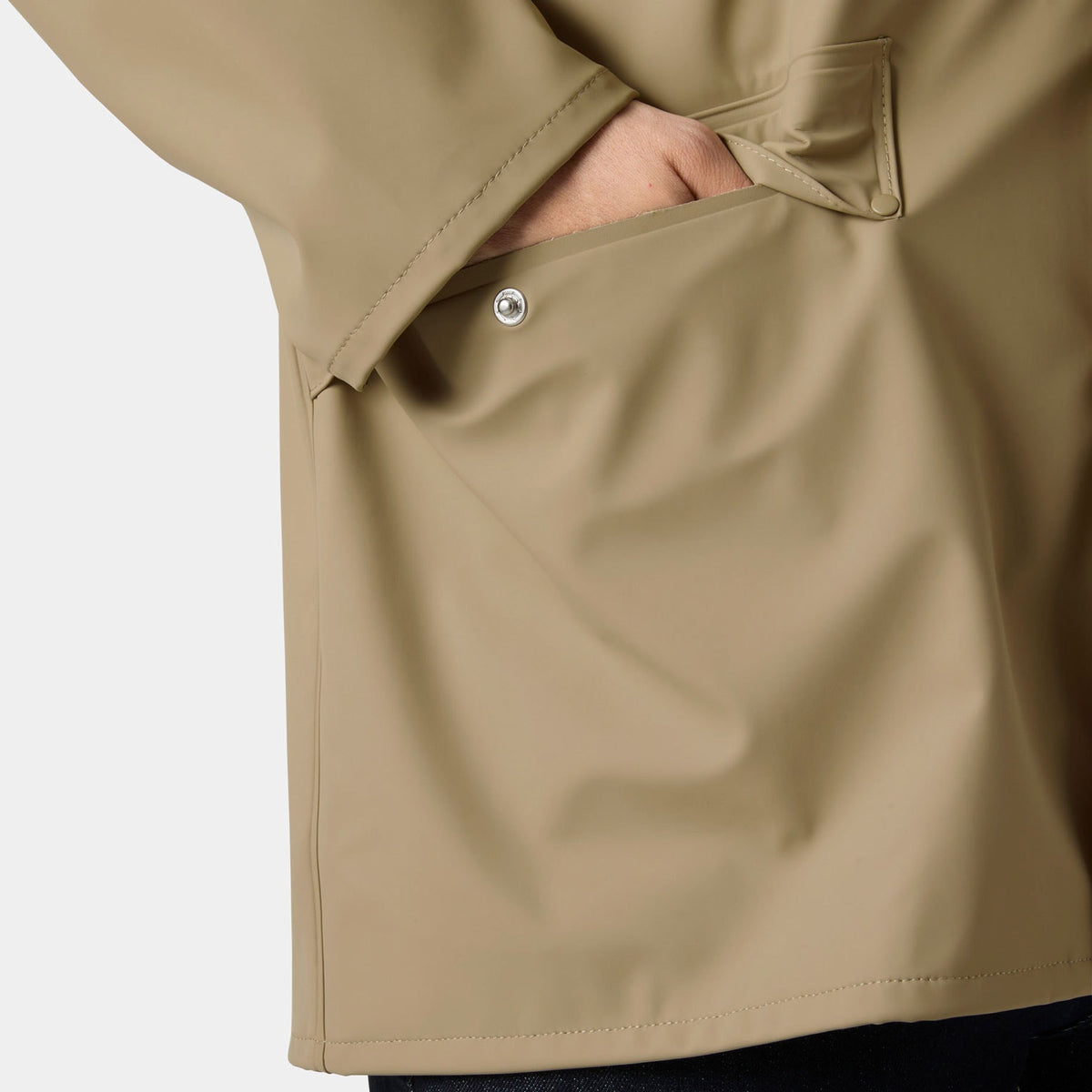 MOSS BLOCK COAT, PEBBLE, XXL