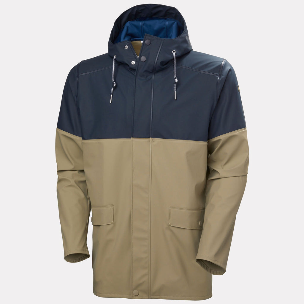 MOSS BLOCK COAT, PEBBLE, XXL