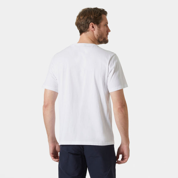 HH LOGO TSHIRT 30, WHITE, XXL
