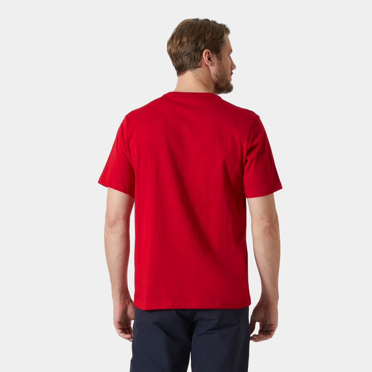 HH LOGO TSHIRT 30, RED, XXL