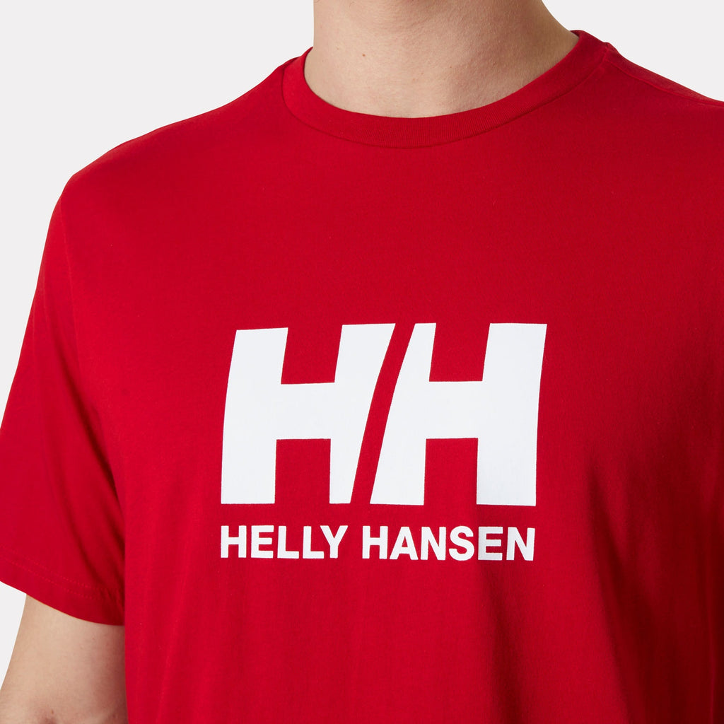 HH LOGO TSHIRT 30, RED, XXL