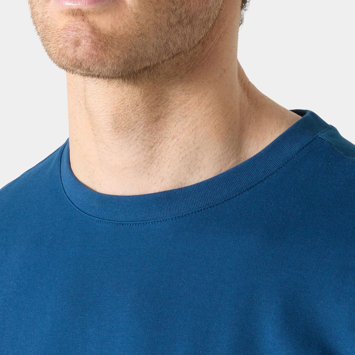 HH LOGO TSHIRT 30, DARK BLUE, XXL