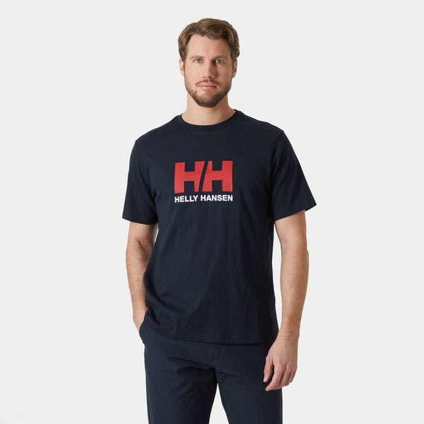 HH LOGO TSHIRT 30, NAVY, S