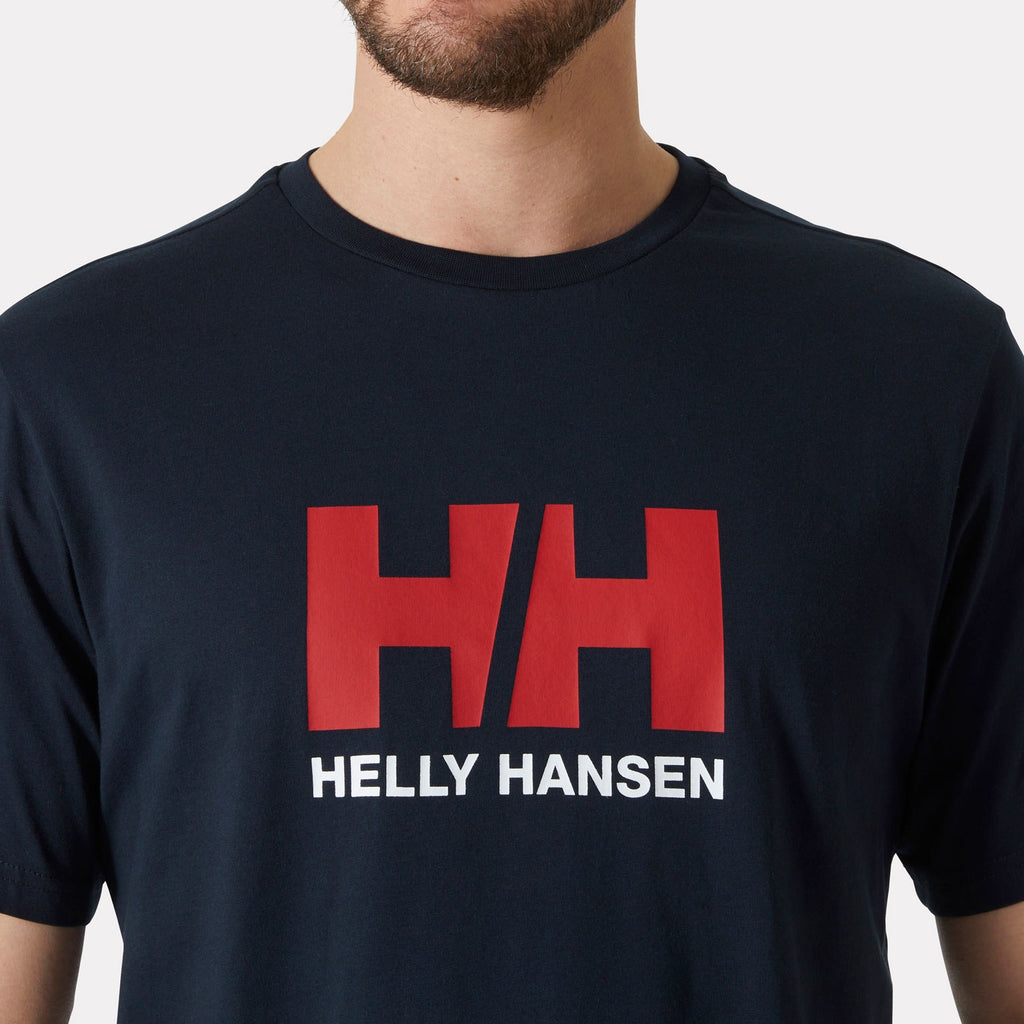 HH LOGO TSHIRT 30, NAVY, S