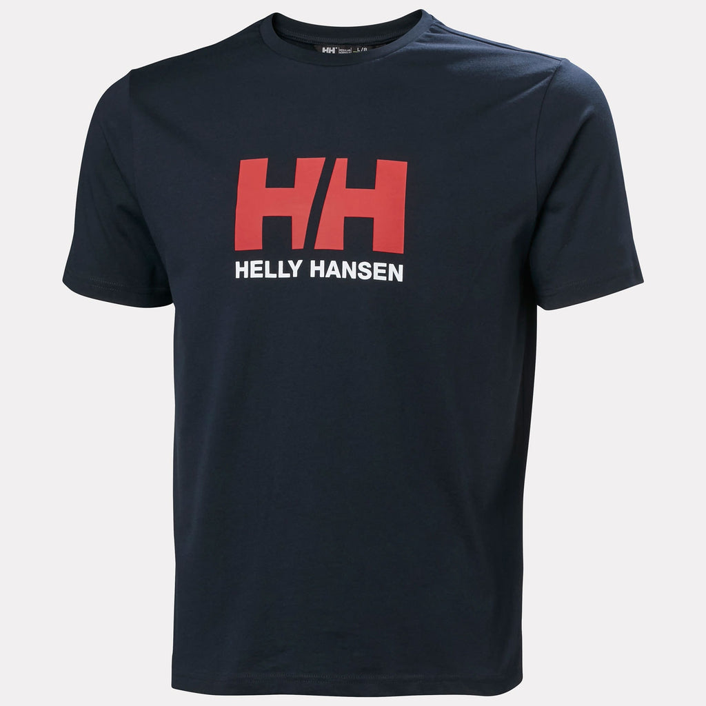 HH LOGO TSHIRT 30, NAVY, S