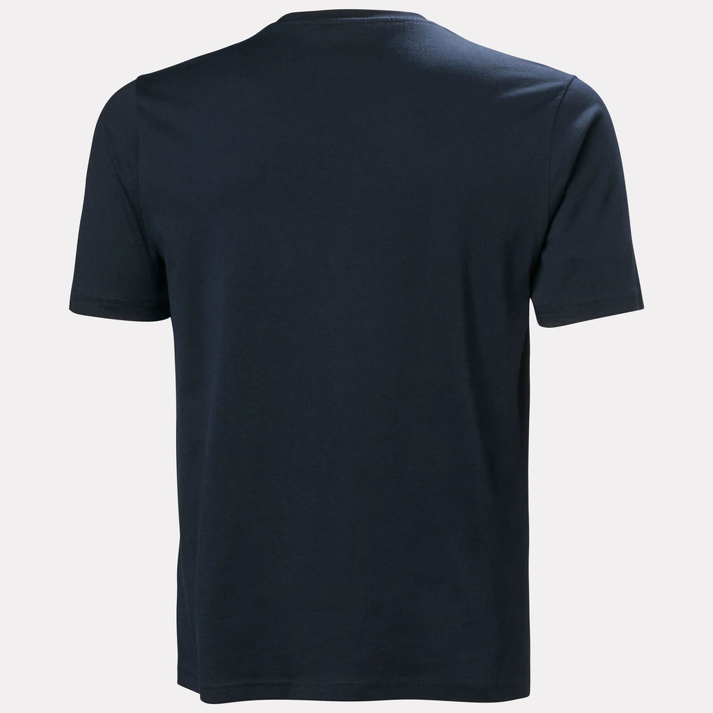 HH LOGO TSHIRT 30, NAVY, S