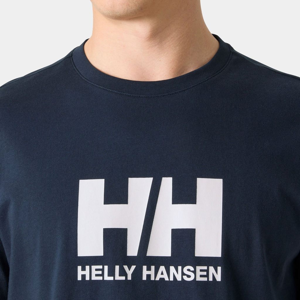 HH LOGO TSHIRT 30, NAVY, XXL