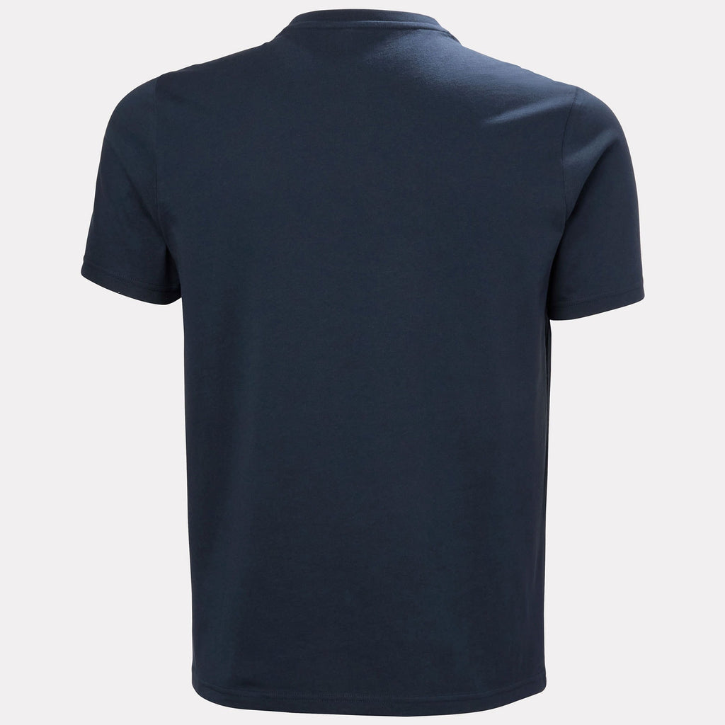 HH LOGO TSHIRT 30, NAVY, XXL